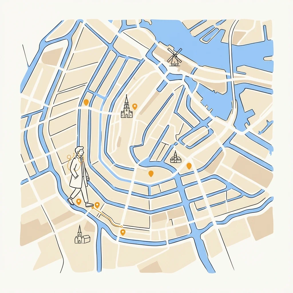 Amsterdam-Grachtenrouten-Vorschau