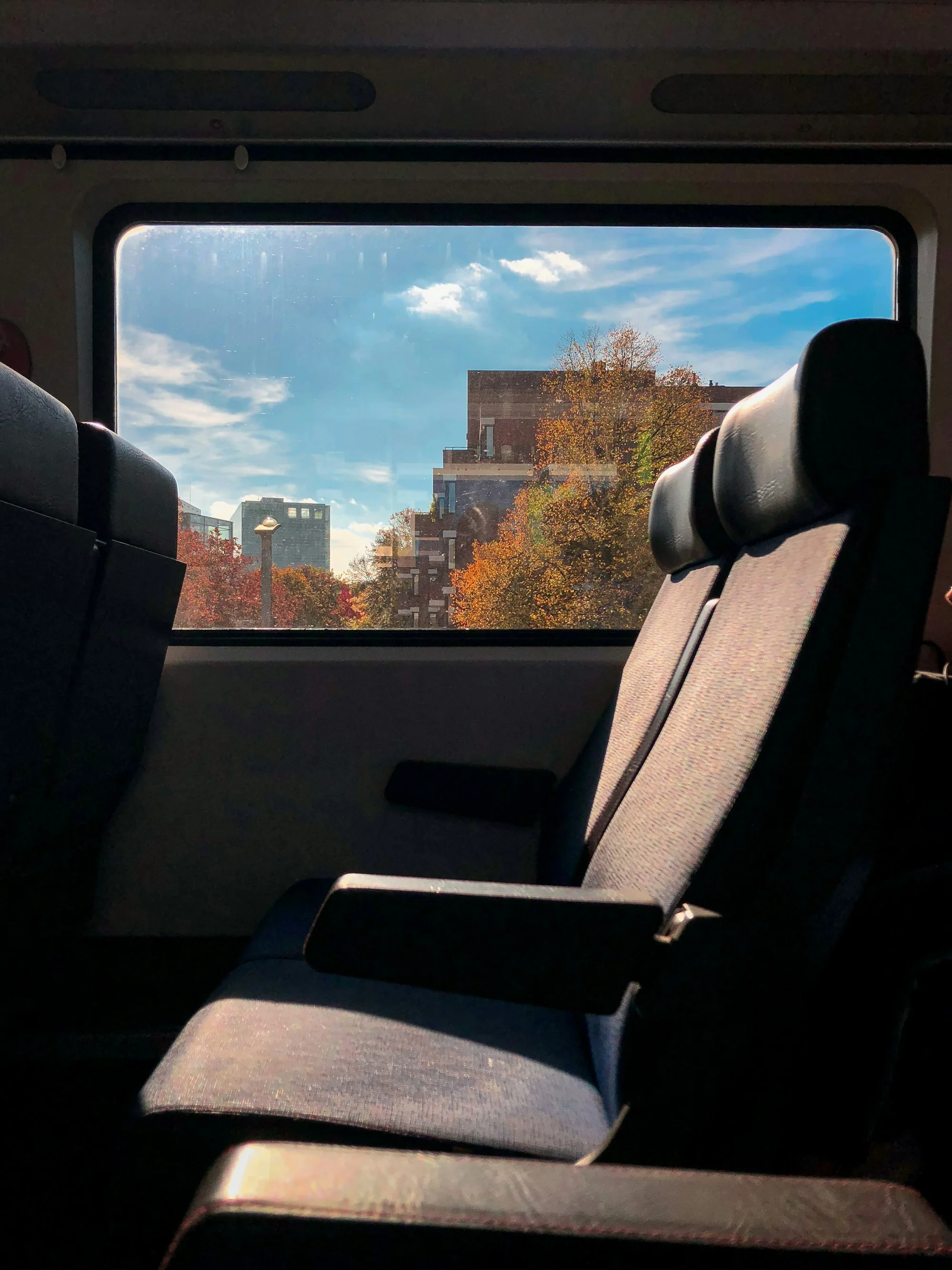 Inside an NS Train